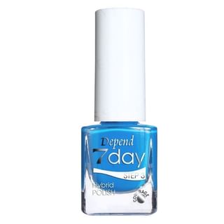 Laque hybride Depend Cosmétique 7 jours, Bleu apaisant (5 ml)