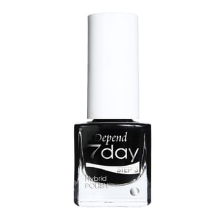 Laque hybride Depend Cosmétique 7 jours - Noir Gothique (5 ml)
