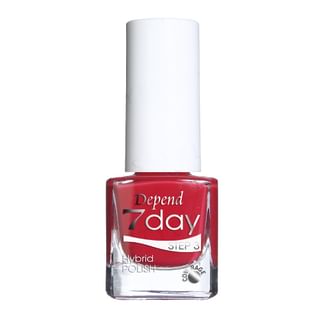 Laque hybride Depend Cosmétique 7 jours - Camélia dramatique (5 ml)