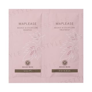 Set de prueba de champú y tratamiento House of Rose para el cuidado del color (10ml x 2)
