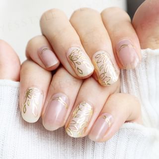 Autocollants pour ongles Lunacaca Saison Florale de Rêve (24 pièces)