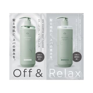 Set de prueba de limpieza profunda Off & Relax Champú y Tratamiento Spa