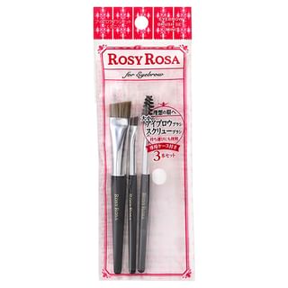 Ensemble de pinceaux à sourcils Chantilly Rosy Rosa