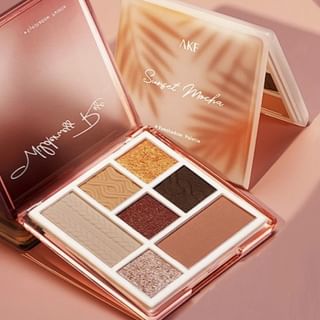 Paleta de sombras de ojos AKF 7 colores - Rosa Salvaje #01