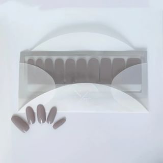 NAIL n THINGS London Fog Self-Adhesive Nail Polish Wraps