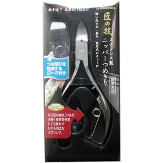 Taille-ongles Green Bell en acier inoxydable