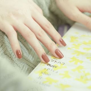 Alloya 3-in-1 Gel Nail Polish - Honey Black Tea Mousse, 10ml