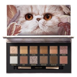Paleta de sombras para ojos PERFECT DIARY Explorer - Sombra de ojos gato - 14g