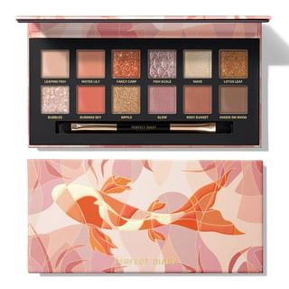 Paleta de sombras para ojos PERFECT DIARY Explorer - Fancy Carp #10, 14g