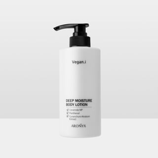 Lotión corporal MediFlower Aronyx Vegan.i con hidratación profunda 500 ml