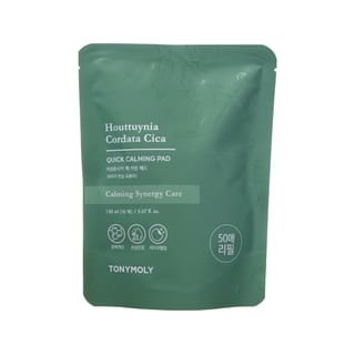 TONYMOLY Houttuynia Cordata Cica Quick Calming Pads (50 pads)