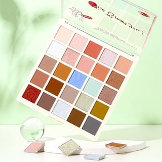 Paleta de sombras de ojos xixi 25 colores #D-609 (1,8 g cada una)