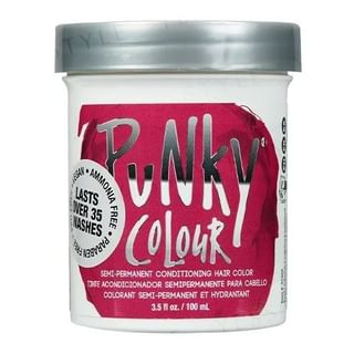Punky Colour Rose Red Semi-Permanent Hair Color, 100ml