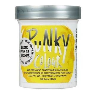 Punky Colour Bright Yellow Semi-Permanent Hair Color, 100ml