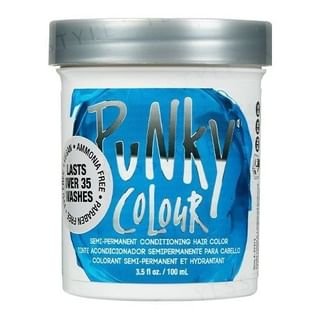 Punky Colour Lagoon Blue Semi-Permanent Hair Color, 100ml