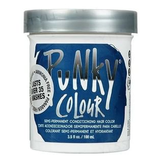 Punky Colour Midnight Blue Semi-Permanent Hair Colour, 100ml