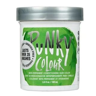 Punky Colour Semi-Permanent Hair Color, Spring Green (100ml)