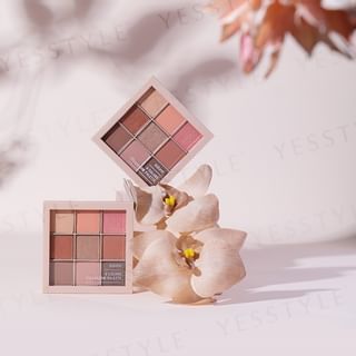 Paleta de sombras de ojos Solone Crush de albaricoque 9 colores