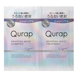 Conjunto de prueba de reparación Qurap 10ml x 2 champú y tratamiento para el cabello