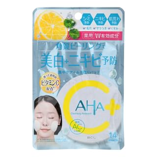 Pad de exfoliar medicinal AHA BCL, 14 unidades