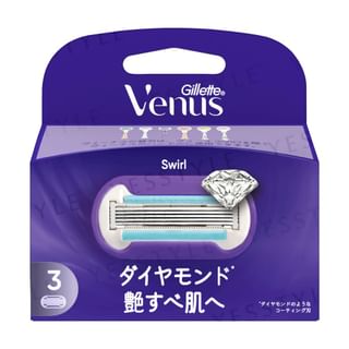 Gillette Japan Venus Swirl Razor Blade Refill (3 Pieces)