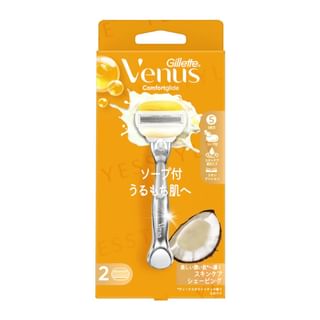 Afeiteur Gillette Japón Venus Comfortglide Coco, juego de 2 hojas