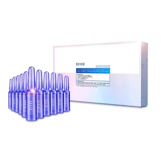 Suero hidratante y reparador DEVDO con ácido hialurónico y vitamina B5, 1 ml x 30