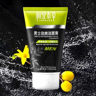 Nettoyant facial rafraîchissant pour homme INOHERB - 100g
