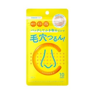 BCL CucuporeC BH Clear Nose Pack - 10 Sheets