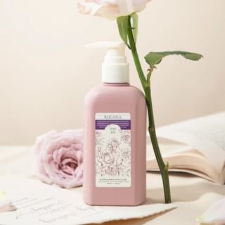 Lotión corporal con aceite esencial floral de plantas Roopy de la serie Poética - Rosas Nobodys, 250 ml