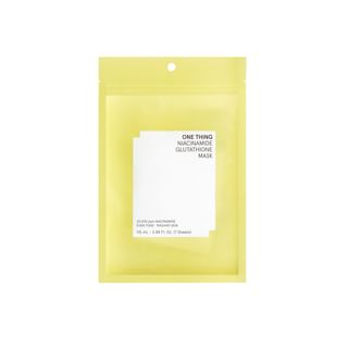 Mascarilla ONE THING con nicotinamida y glutation (7 hojas)