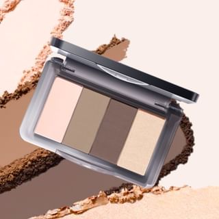 Paleta de sombras de ojos SPENNY de 4 colores - Marrón #391