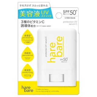 Pasta protectora UV Elizabeth Hare Bare con serum C, SPF 50+ PA++++