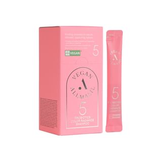 Pasta de champú vegana MASIL con probióticos - Protección del color, 8 ml x 20