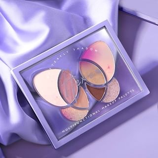 Paleta de sombras de ojos HEXZE Butterfly 8 colores - Estrella Púrpura #B02, 8g