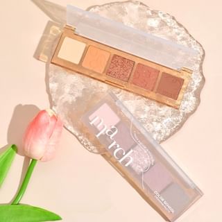 Paleta de sombras de ojos COLOR SCHOOL de 5 colores - Leche de Jengibre #05