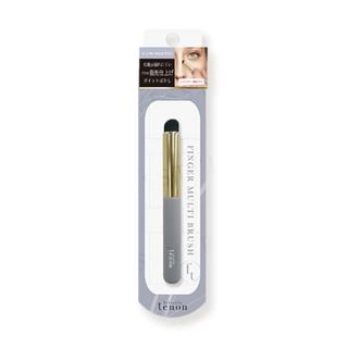 Brocha de maquillaje Beauty World Felicela Tenon multiusos con cabezal redondo
