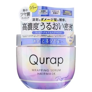 Mascarilla capilar sérum envuelto Qurap reparador (180g)
