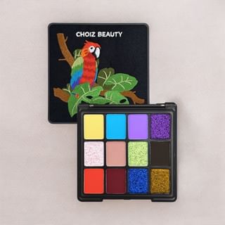 Palette de fards à paupières CHOIZ BEAUTY 12 couleurs