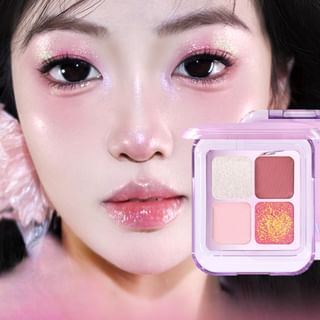 Paleta de sombras de ojos GELLA'S Camaleón #M02 Señal Cardíaca - 5,8g