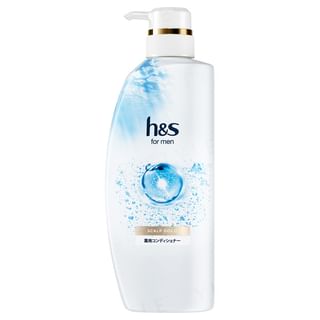 Condicionador Capilar H&S Medicado Dorado para Hombres, 350g