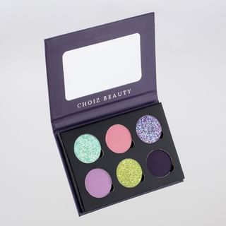Paleta de sombras de ojos CHOIZ BEAUTY Serie Regalo Día y Noche, Vía Láctea Nocturna, 7.6g