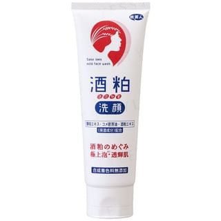 Tabibijin Sake Lees Mild Face Wash, 120g