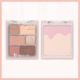 HOLD LIVE 2-in-1 Eyeshadow & Blusher Palette H03