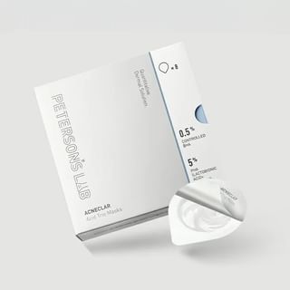 Set de mascaras trifásicas Acneclar de Laboratorio Peterson (5g x 8 unidades)