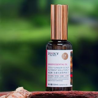Solution nutritionnelle pour le cuir chevelu ZOOLY à l'gingembre, 50ml