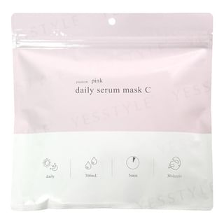 Mascarilla diaria en suero PlusKirei C (30 unidades, rosa)
