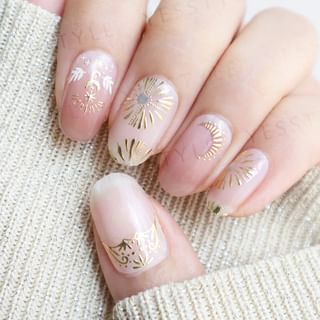 Autocollants d'art pour ongles Lunacaca Moonlight Lover (24 pièces)