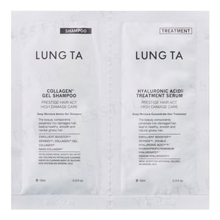 Matsukiyo Lung Ta Deep Moisture Amino Gel Shampoo & Hair Treatment Trial Set