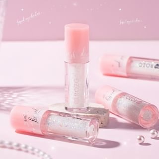 Sombra de Ojos Líquida ROZO Estrellar Brillante - Diamantes de Plata, 2.5g